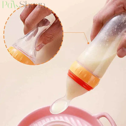 Baby Feeding Bottle With Spoon YZTijarah