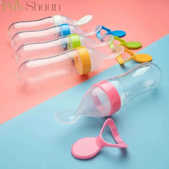 Baby Feeding Bottle With Spoon YZTijarah